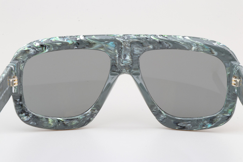 Signature M1U Sunglasses Green Silver