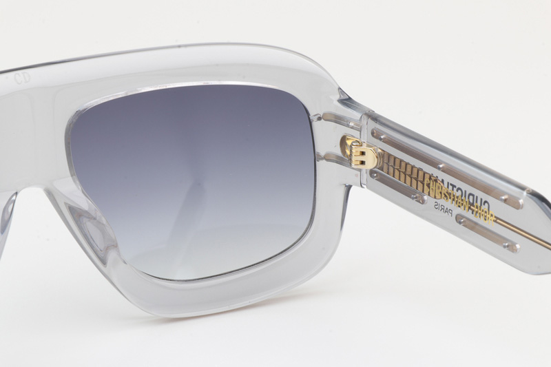 Signature M1U Sunglasses Transparent Gray Gradient Gray