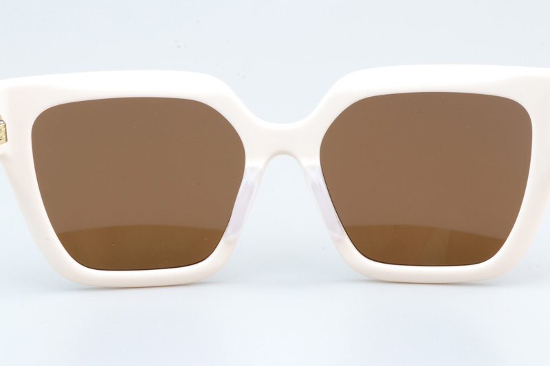 Signature S10F Sunglasses Cream Brown