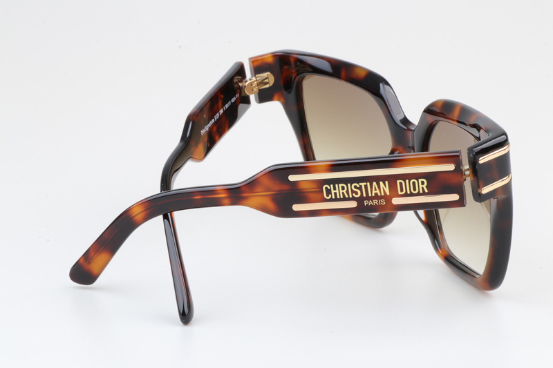 Signature S10F Sunglasses Tortoise Gradient Brown