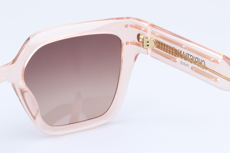 Signature S10F Sunglasses Transparent Pink Gradient Pink