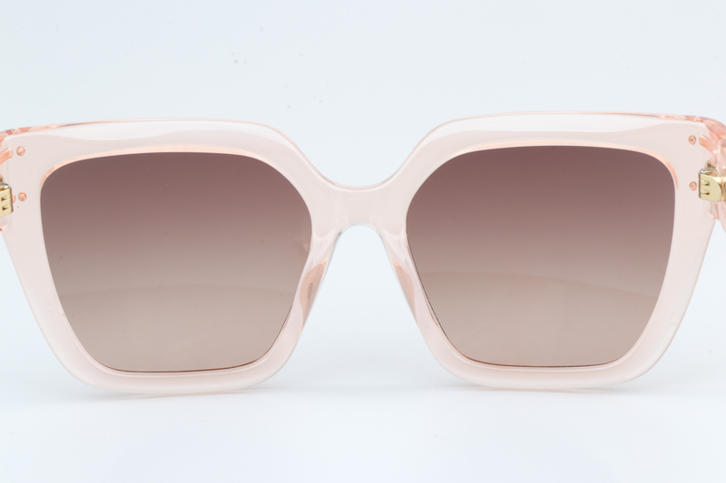 Signature S10F Sunglasses Transparent Pink Gradient Pink