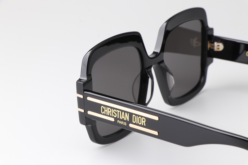 Signature S1U Sunglasses Black Gray