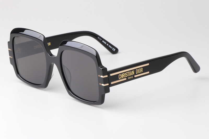 Signature S1U Sunglasses Black Gray