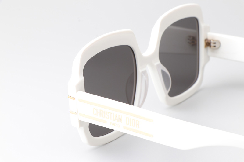 Signature S1U Sunglasses White Gray