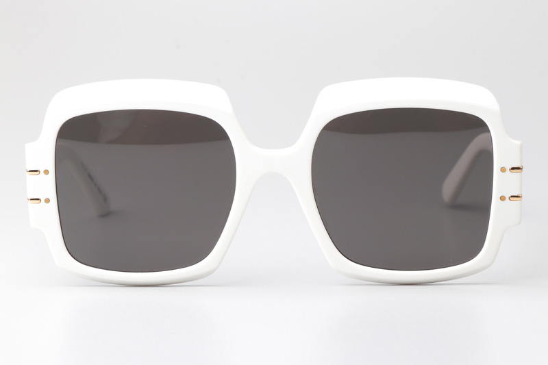 Signature S1U Sunglasses White Gray