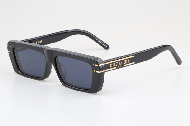 Signature S2U Sunglasses Black Blue