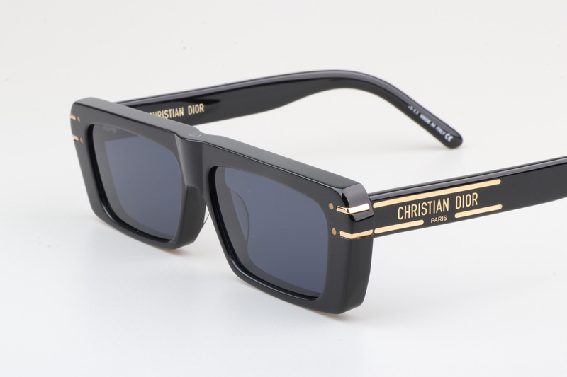 Signature S2U Sunglasses Black Blue