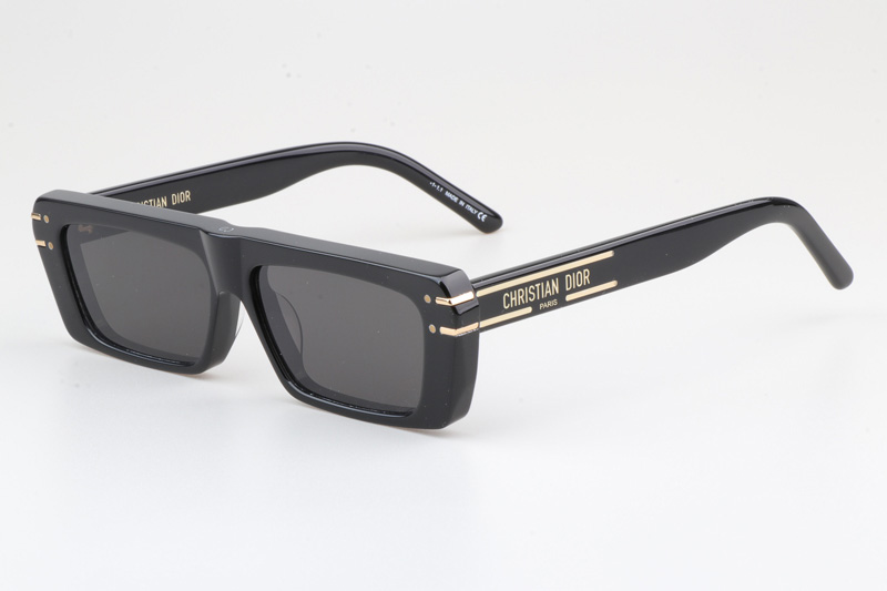 Signature S2U Sunglasses Black Gray