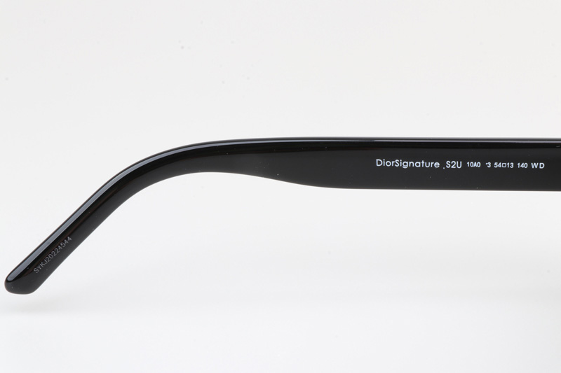 Signature S2U Sunglasses Black Gray