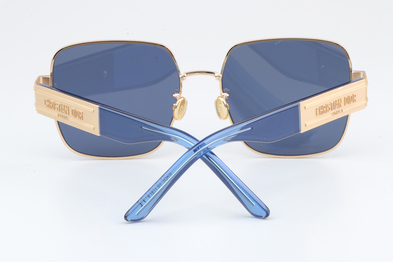 Signature S4U Sunglasses Gold Blue