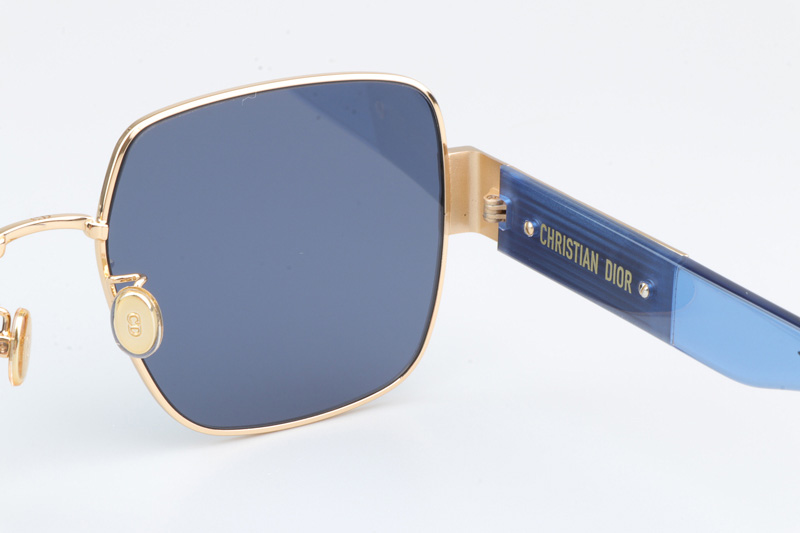 Signature S4U Sunglasses Gold Blue