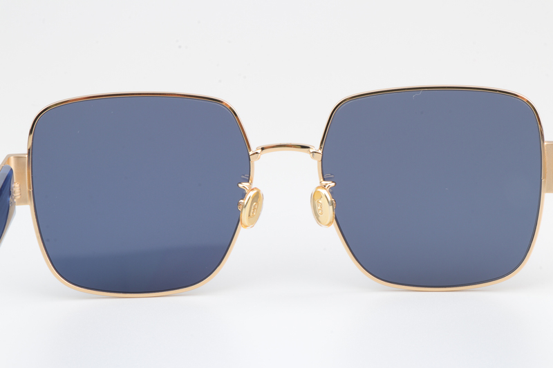 Signature S4U Sunglasses Gold Blue