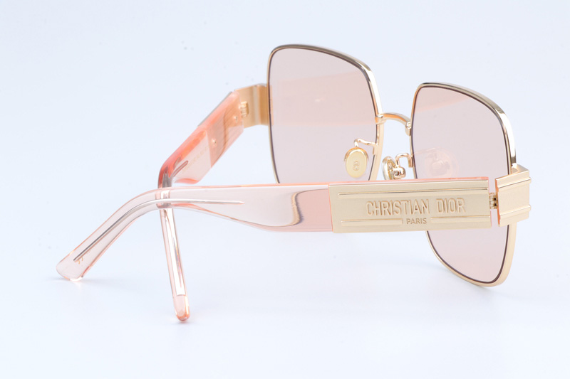 Signature S4U Sunglasses Gold Pink