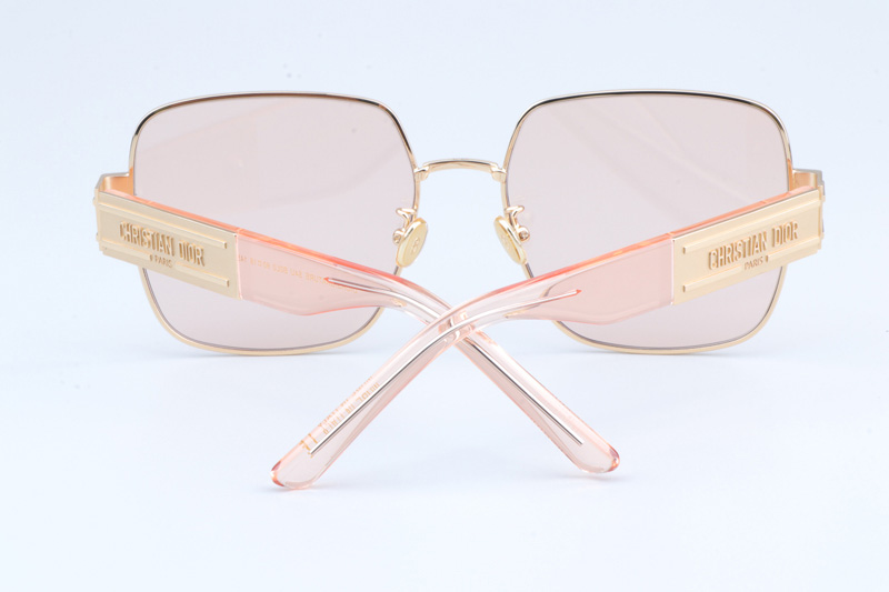 Signature S4U Sunglasses Gold Pink