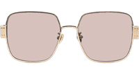 Signature S4U Sunglasses Gold Pink