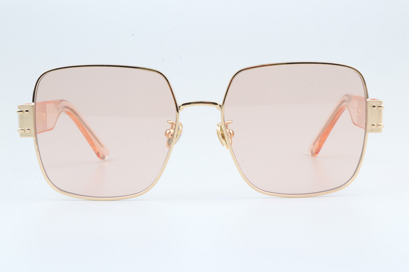 Signature S4U Sunglasses Gold Pink