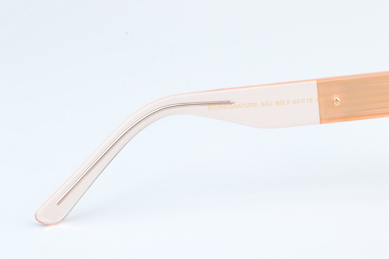 Signature S4U Sunglasses Gold Pink