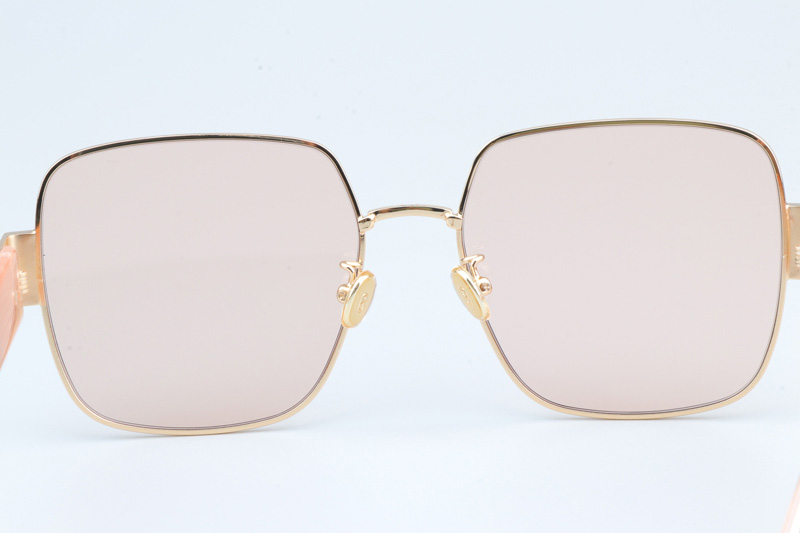 Signature S4U Sunglasses Gold Pink