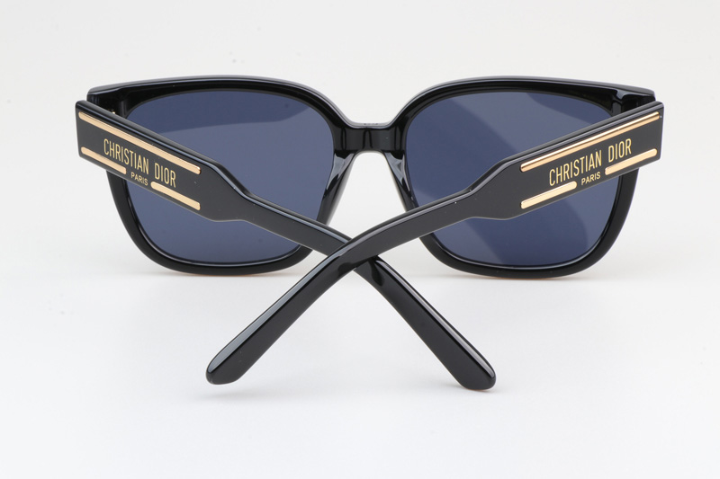 Signature S7F Sunglasses Black Blue