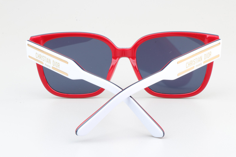 Signature S7F Sunglasses White Red Blue