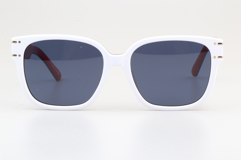 Signature S7F Sunglasses White Red Blue
