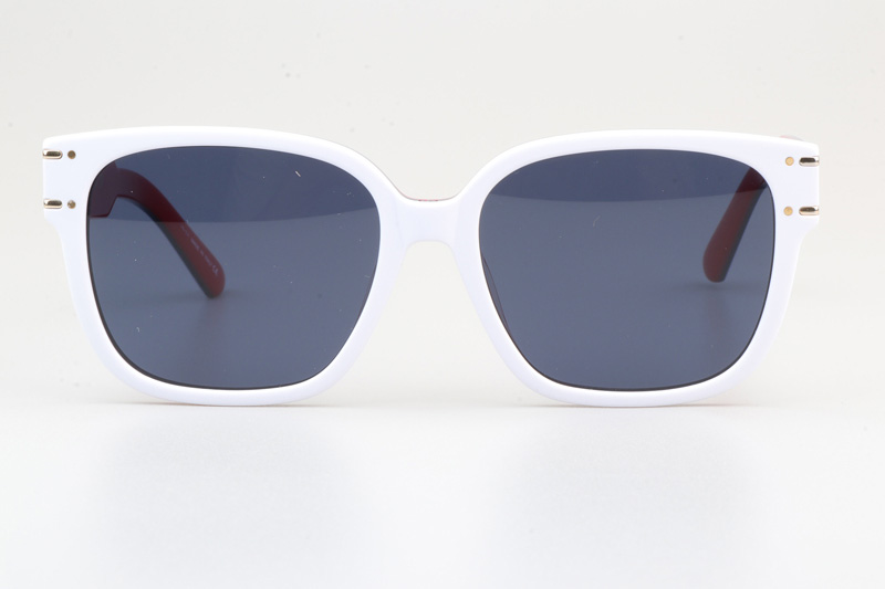 Signature S7F Sunglasses White Red Blue