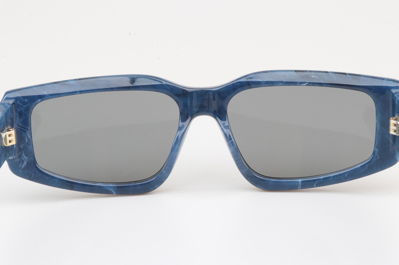 Signature S9U Sunglasses Blue Silver