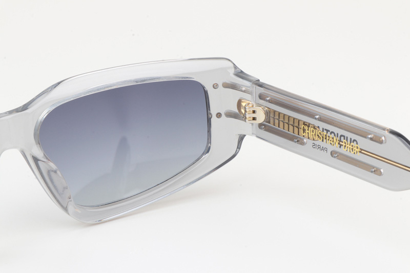 Signature S9U Sunglasses Transparent Gray Gradient Gray