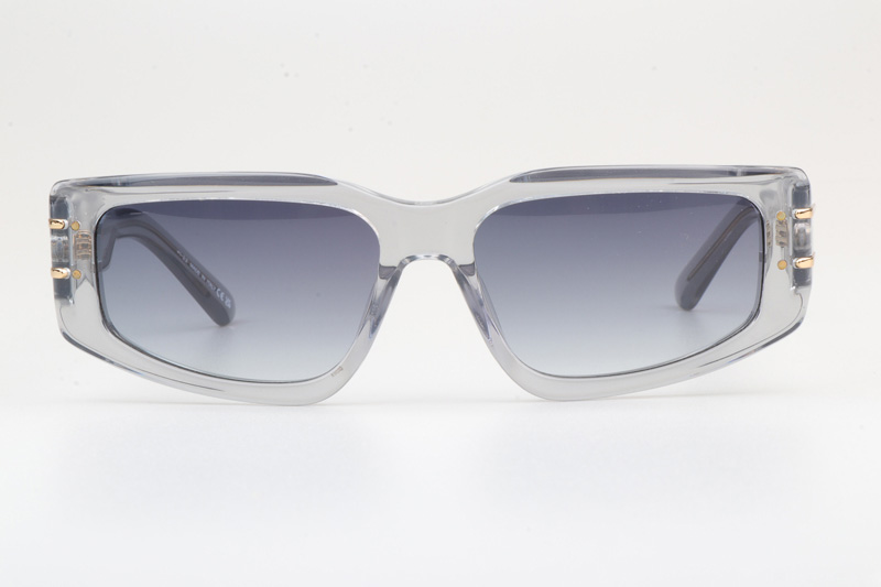 Signature S9U Sunglasses Transparent Gray Gradient Gray