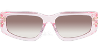 Signature S9U Sunglasses Transparent Pink Gradient Brown