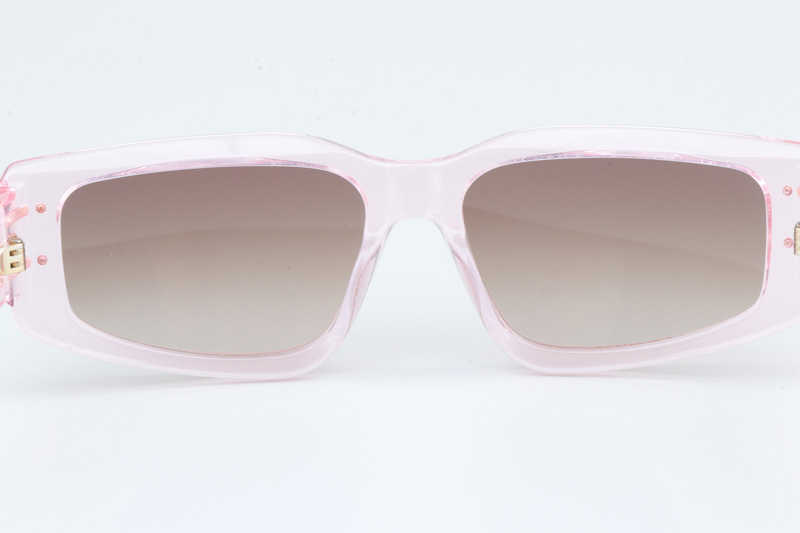 Signature S9U Sunglasses Transparent Pink Gradient Brown