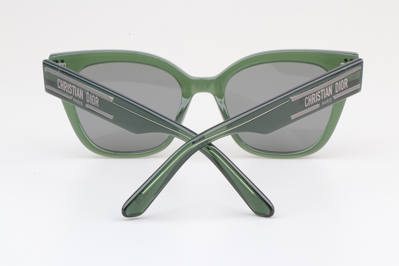 Signatureo B2I Sunglasses Green Silver