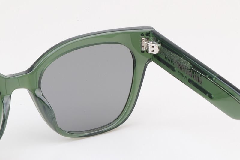 Signatureo B2I Sunglasses Green Silver