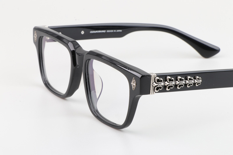 Sitonit Eyeglasses Black Silver