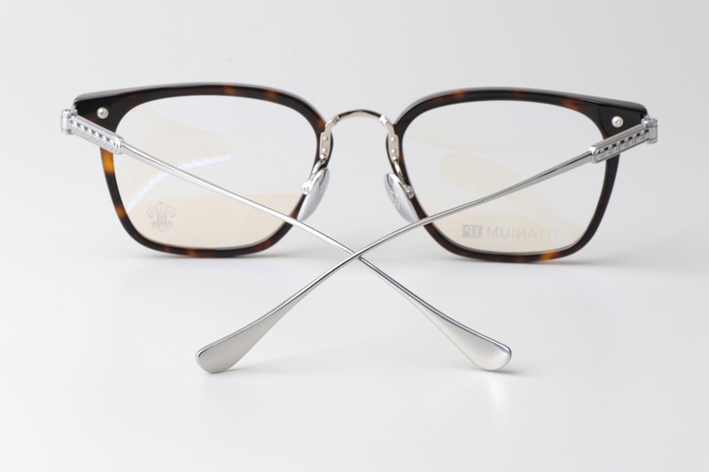 Slagr II Eyeglasses Tortoise Silver