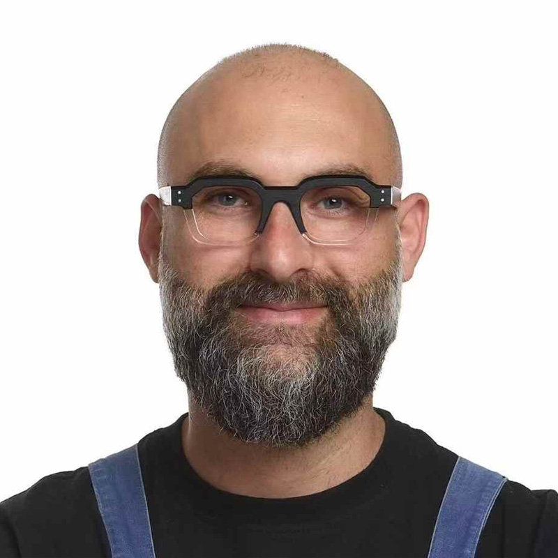 Slow Down Eyeglasses Black Transparent