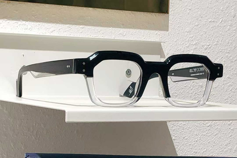 Slow Down Eyeglasses Black Transparent