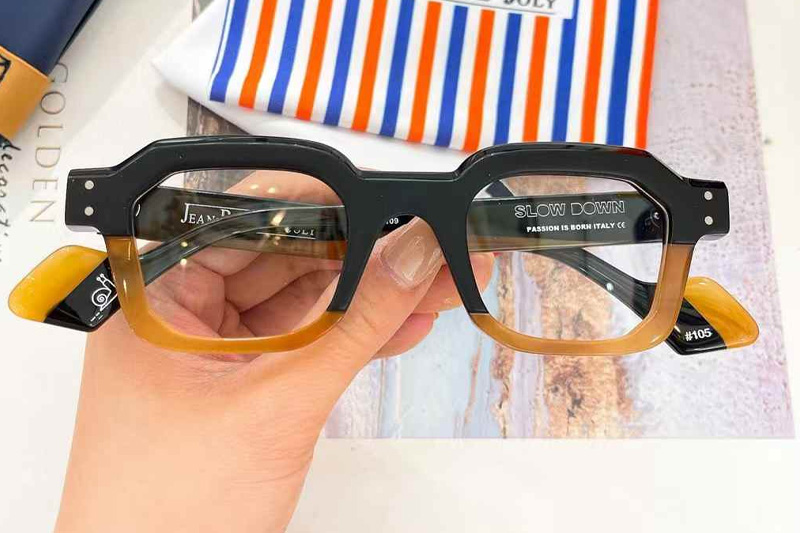 Slow Down Eyeglasses Black Yellow