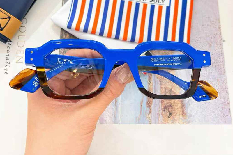 Slow Down Eyeglasses Blue Tortoise