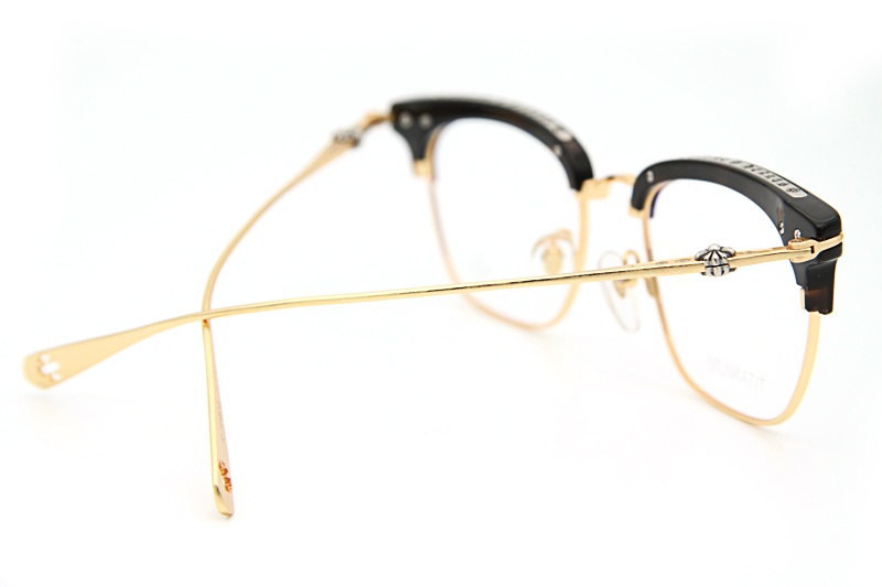 Sluntrapiction Eyeglasses Tortoise Gold