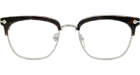 Sluntrapiction Eyeglasses Tortoise Silver