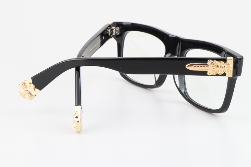 Sluss Bussin Eyeglasses Black Gold