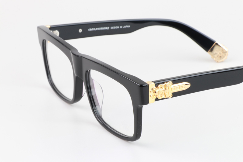 Sluss Bussin Eyeglasses Black Gold