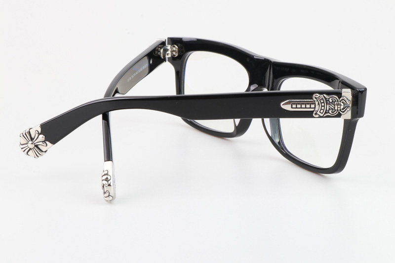 Sluss Bussin Eyeglasses Black Silver