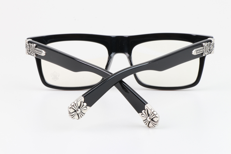 Sluss Bussin Eyeglasses Black Silver