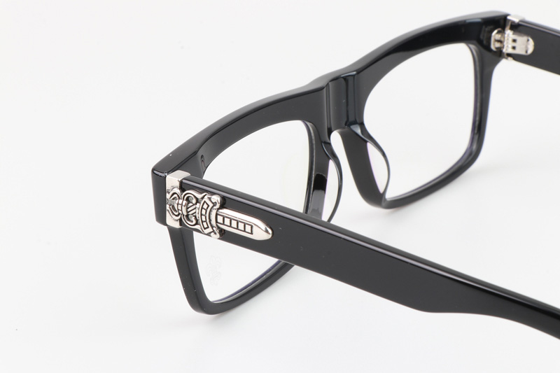 Sluss Bussin Eyeglasses Black Silver