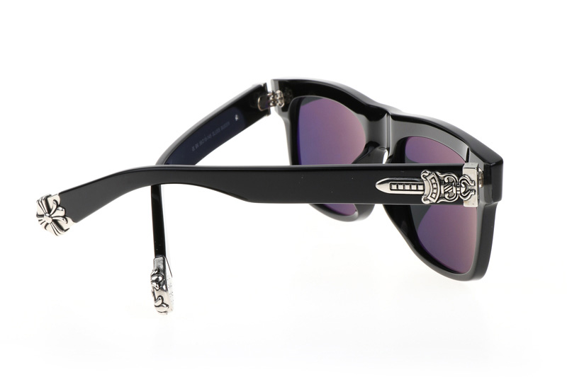 Sluss Bussin Sunglasses Black Silver Gray