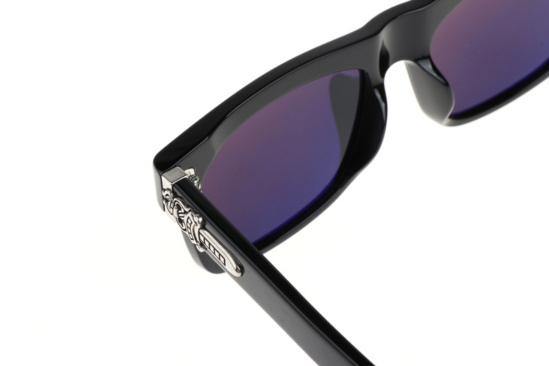 Sluss Bussin Sunglasses Black Silver Gray