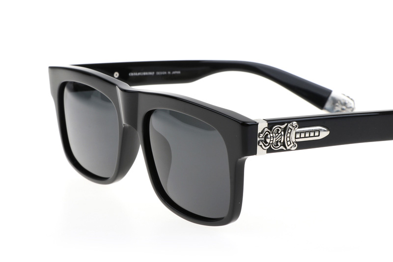 Sluss Bussin Sunglasses Black Silver Gray